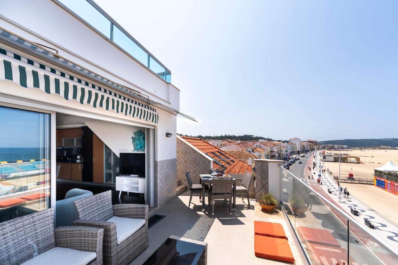 360 Rooftop On The Beach Nazare - Nativo Oceanfront Kültér fotó